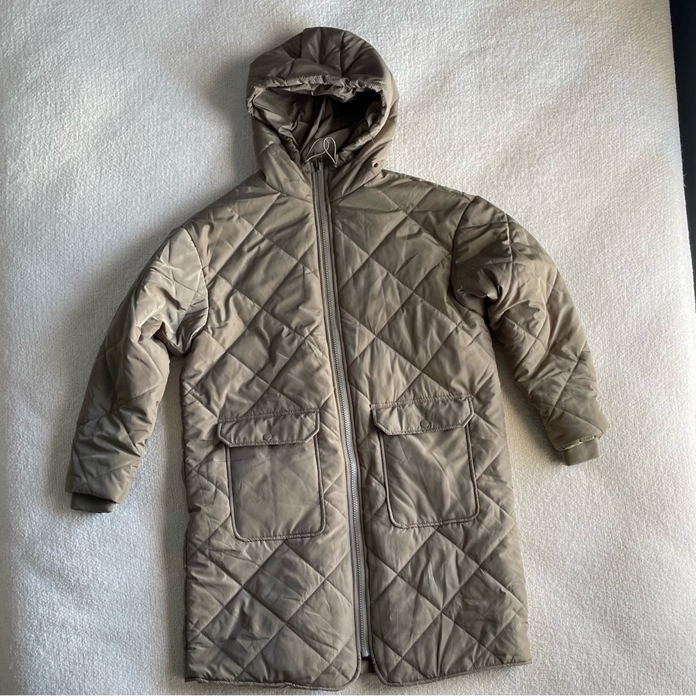 Divided Light Quilted Puffer Jacket
